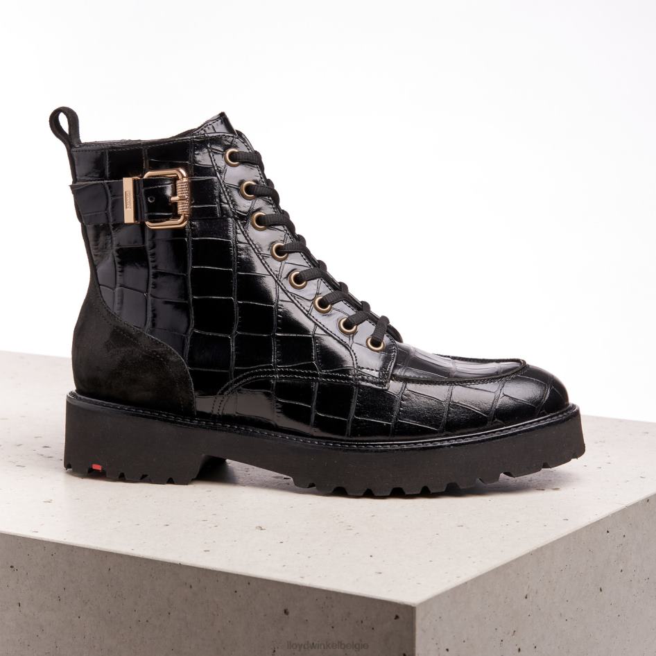 enkellaarsjes met lichte zool vrouwen LLOYD zwart schoenen ZJ6BL976