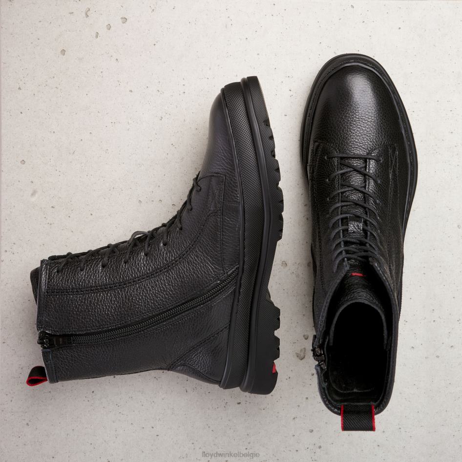 enkellaarsjes met lichte zool vrouwen LLOYD zwart schoenen ZJ6BL999