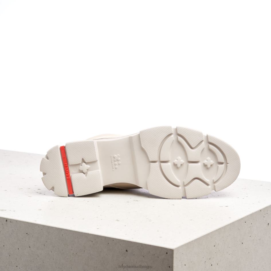 enkellaarsjes van glad leer vrouwen LLOYD beige schoenen ZJ6BL937