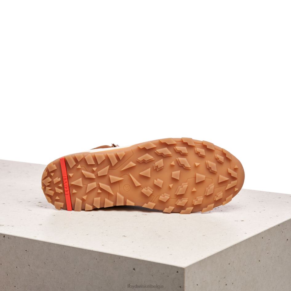 enkellaarsjes van glad leer vrouwen LLOYD bruin schoenen ZJ6BL866