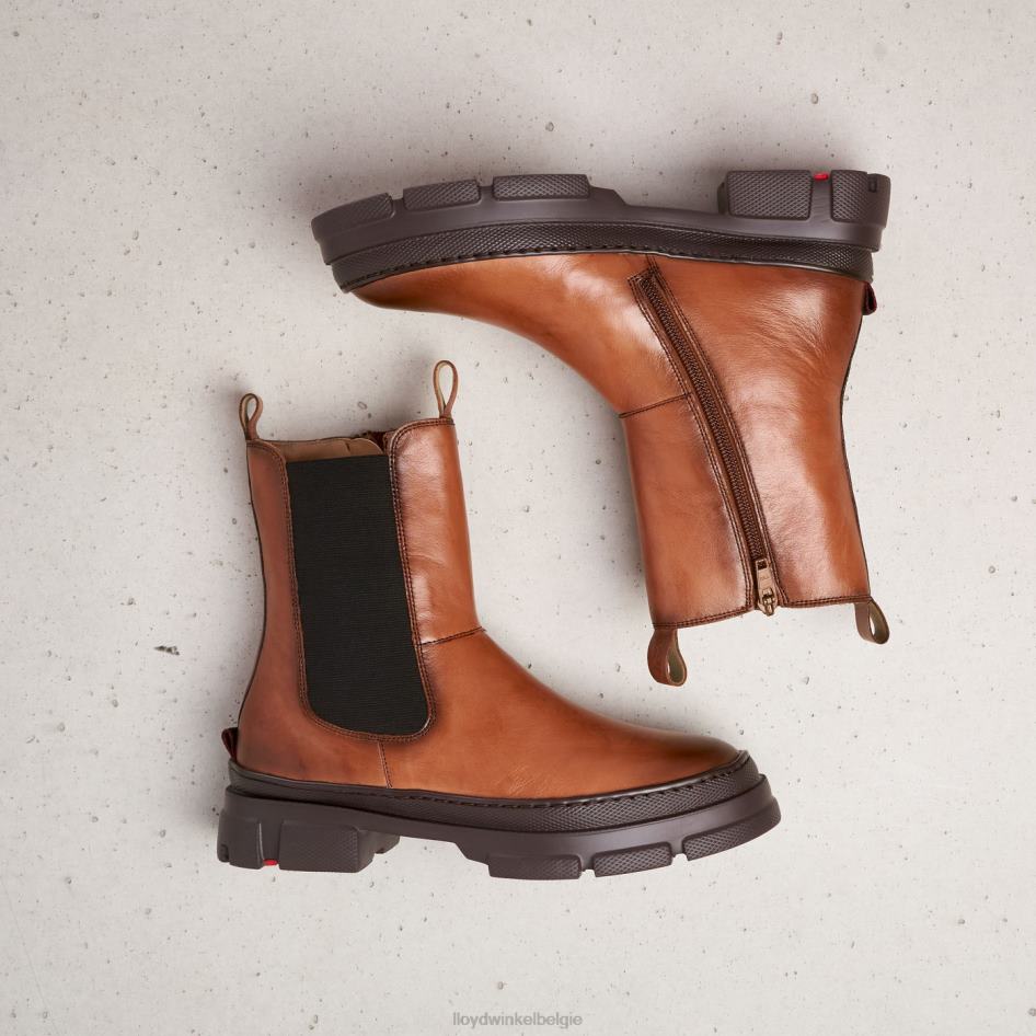 gemakkelijk aan te trekken enkellaarzen vrouwen LLOYD bruin schoenen ZJ6BL987