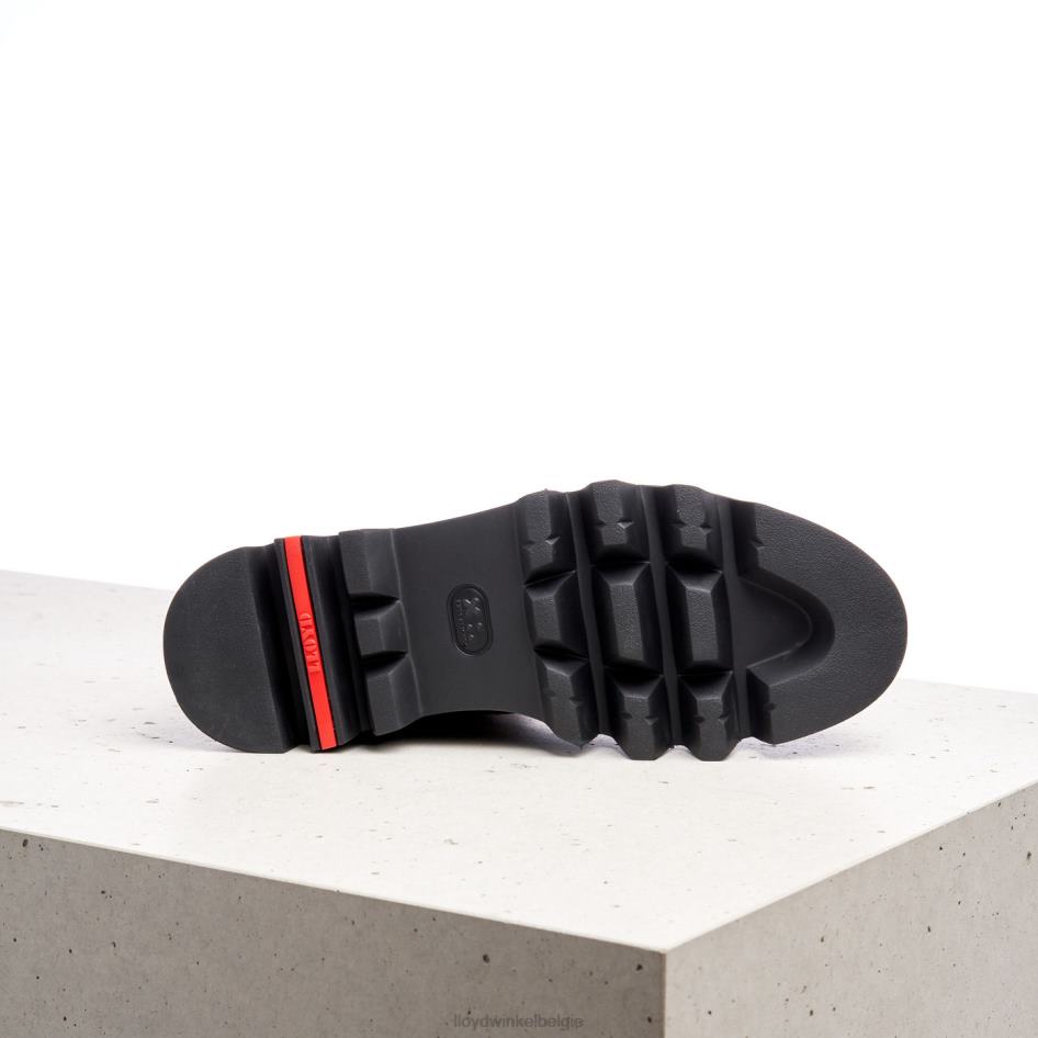 leren enkellaarsjes met lichte zool vrouwen LLOYD bruin schoenen ZJ6BL948