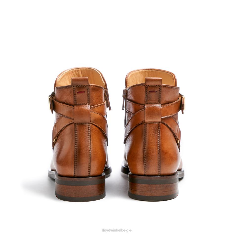 mode glad lederen enkellaars vrouwen LLOYD bruin schoenen ZJ6BL900