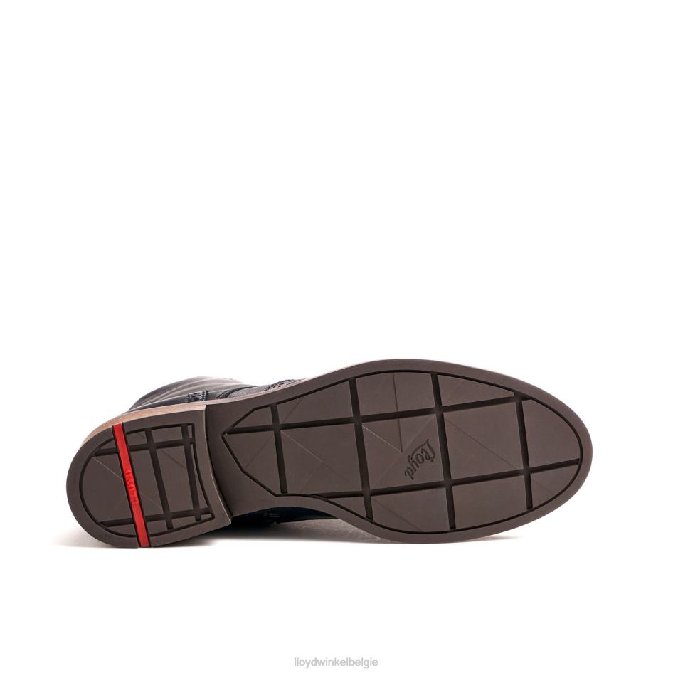 mode lederen enkellaars vrouwen LLOYD zwart schoenen ZJ6BL908