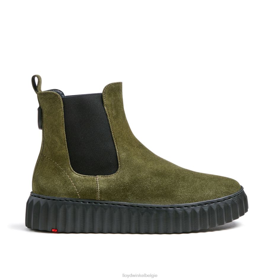 ruw leren enkellaarsje vrouwen LLOYD groente schoenen ZJ6BL883