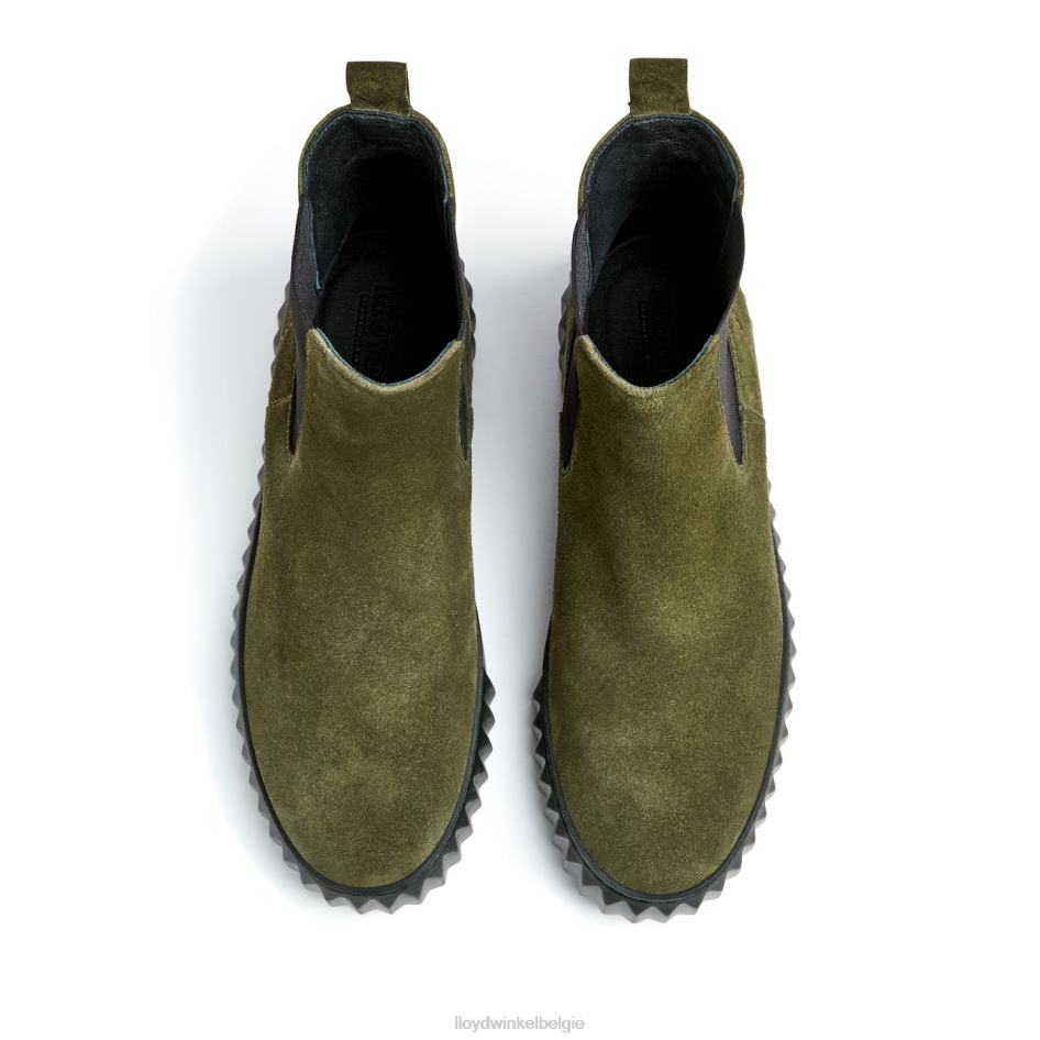 ruw leren enkellaarsje vrouwen LLOYD groente schoenen ZJ6BL883