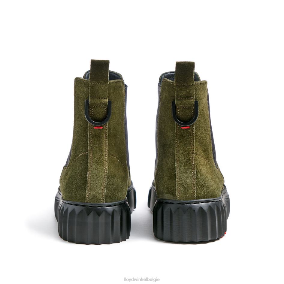 ruw leren enkellaarsje vrouwen LLOYD groente schoenen ZJ6BL883