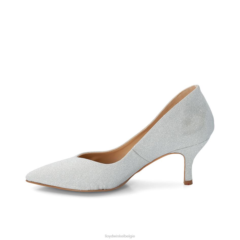 Pumps met leereffect vrouwen LLOYD zilver schoenen ZJ6BL1100