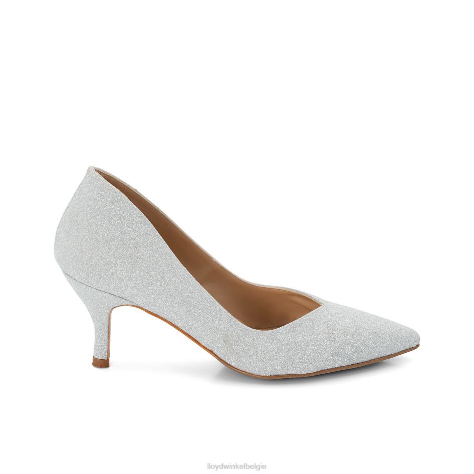 Pumps met leereffect vrouwen LLOYD zilver schoenen ZJ6BL1100