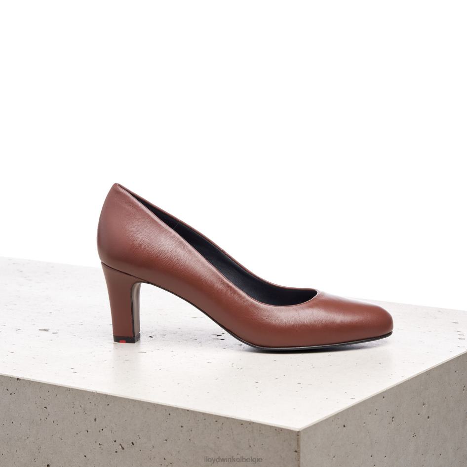 gladde leren pumps vrouwen LLOYD bruin schoenen ZJ6BL1050