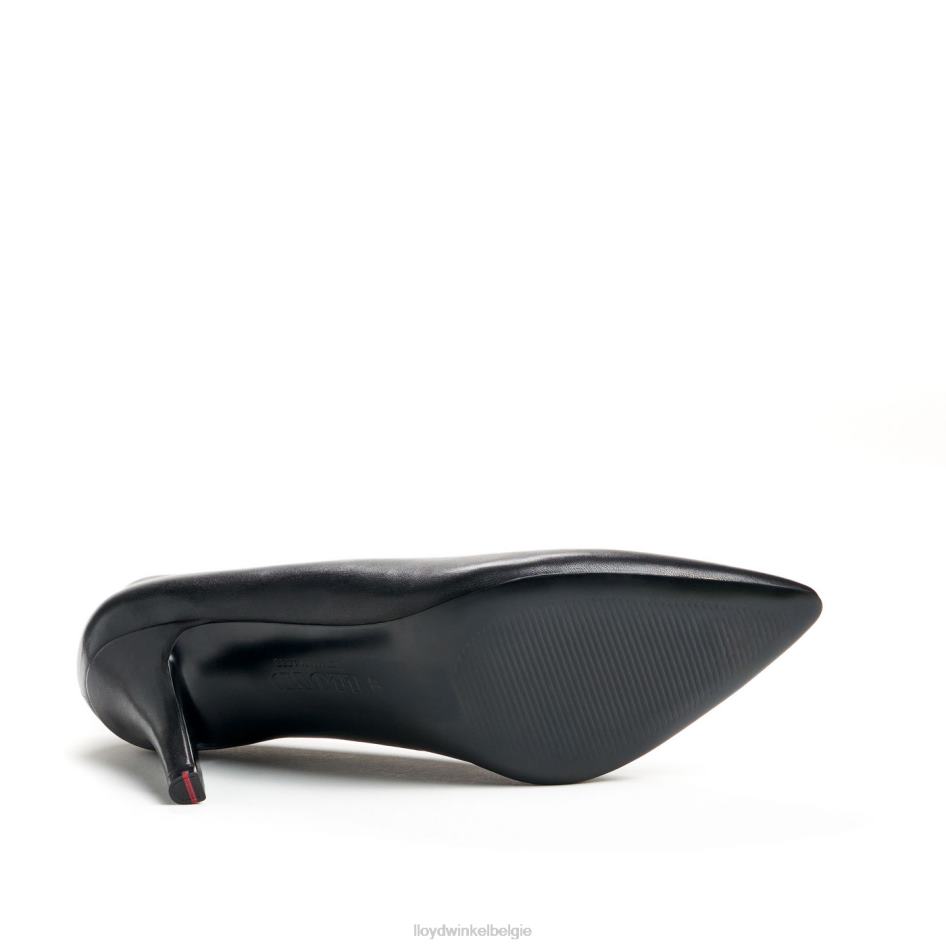 gladde leren pumps vrouwen LLOYD zwart schoenen ZJ6BL1014
