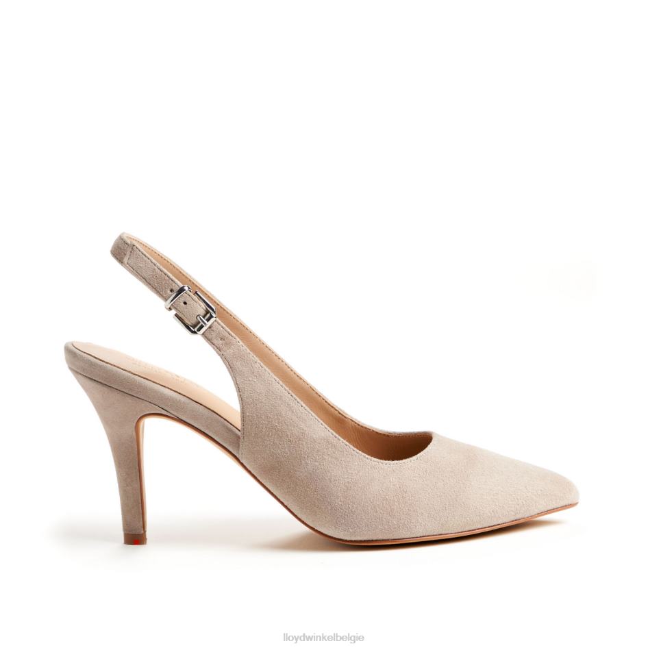 ruwe leren pumps vrouwen LLOYD beige schoenen ZJ6BL1013