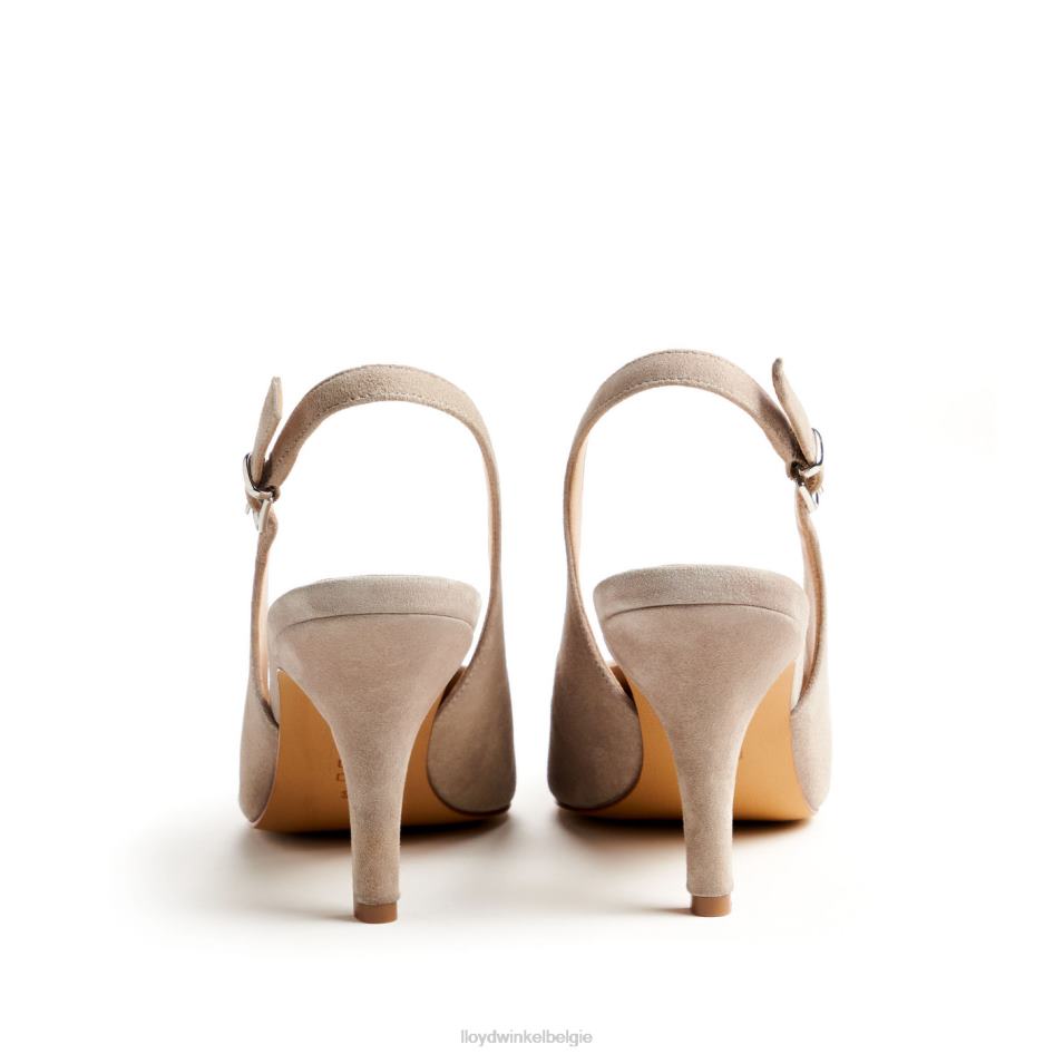 ruwe leren pumps vrouwen LLOYD beige schoenen ZJ6BL1013