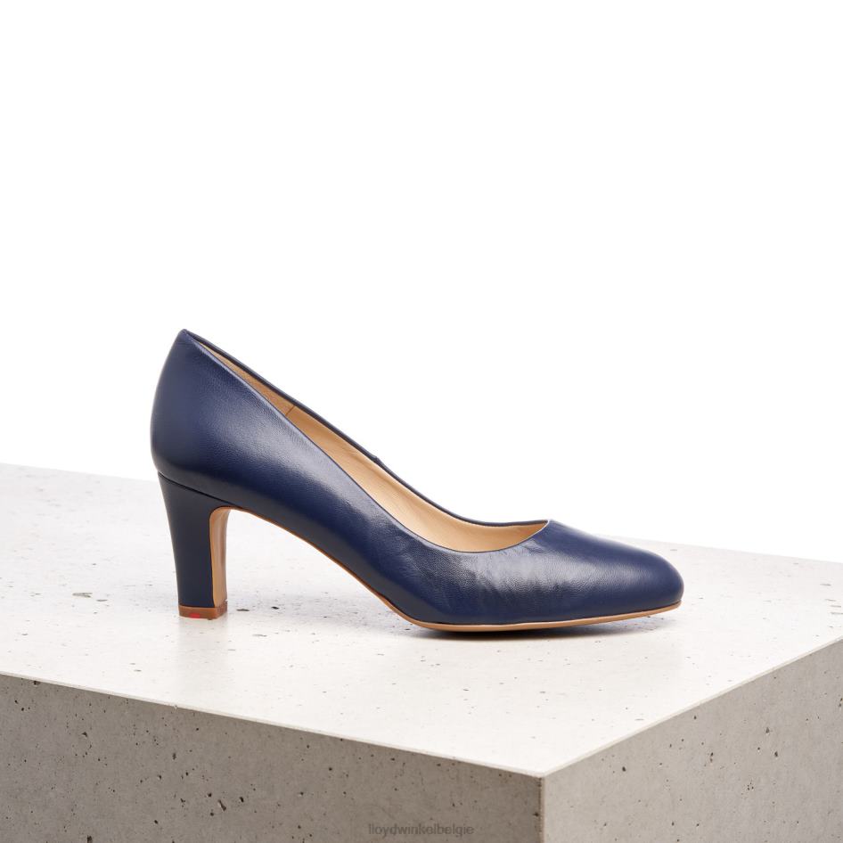 ruwe leren pumps vrouwen LLOYD blauw schoenen ZJ6BL1052