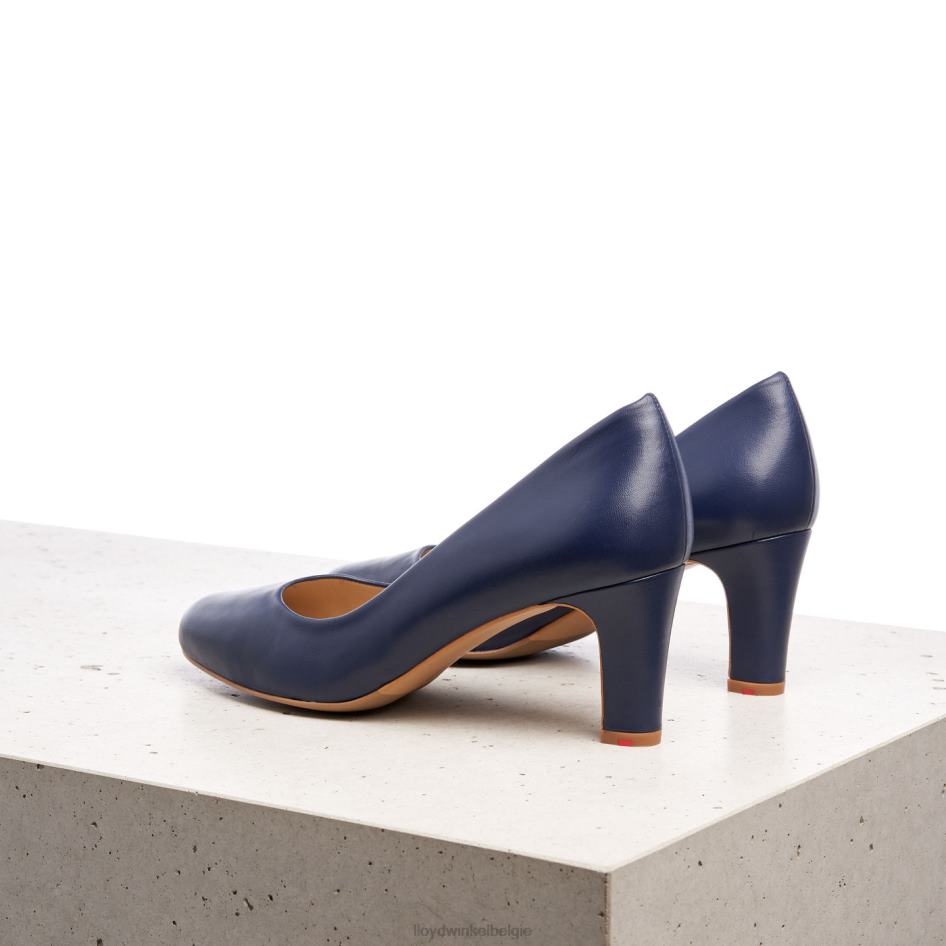 ruwe leren pumps vrouwen LLOYD blauw schoenen ZJ6BL1052