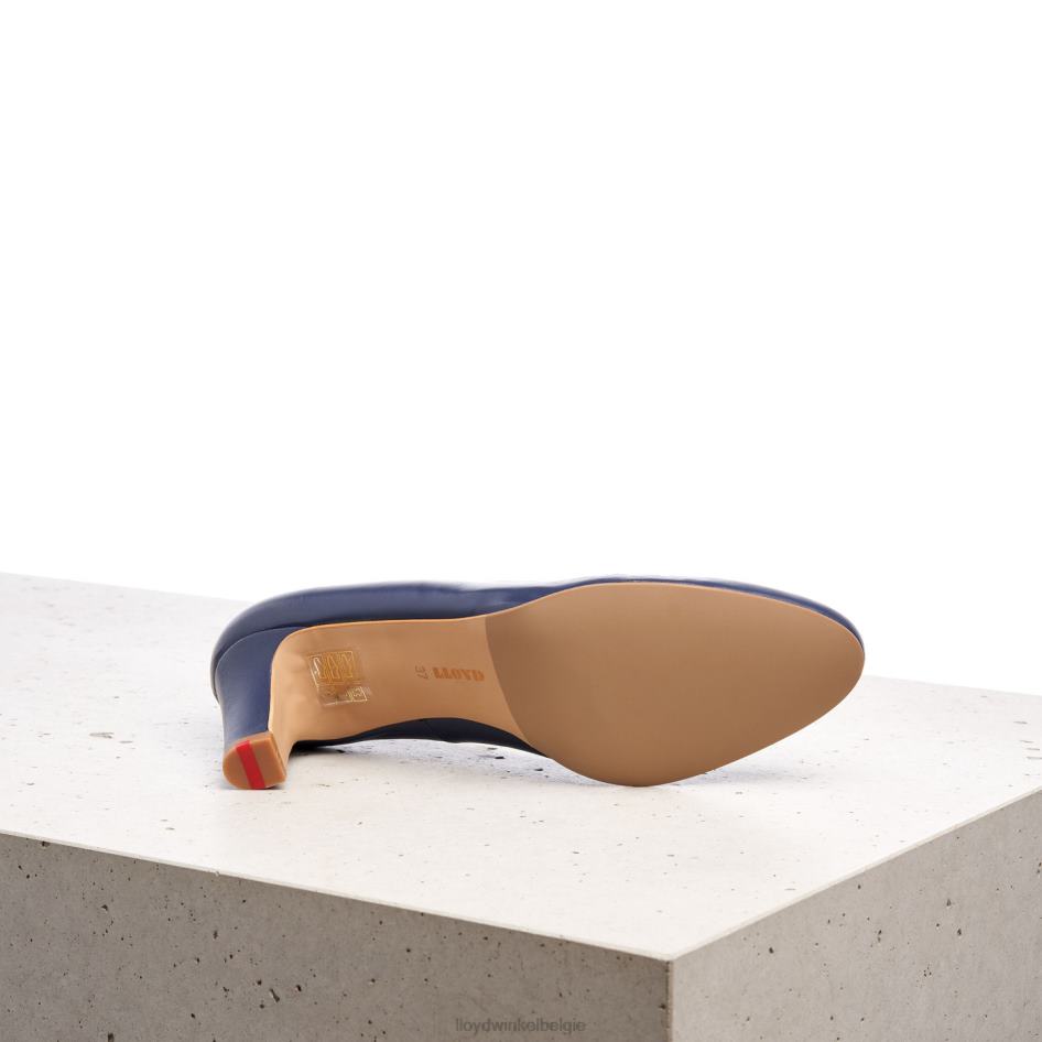 ruwe leren pumps vrouwen LLOYD blauw schoenen ZJ6BL1052