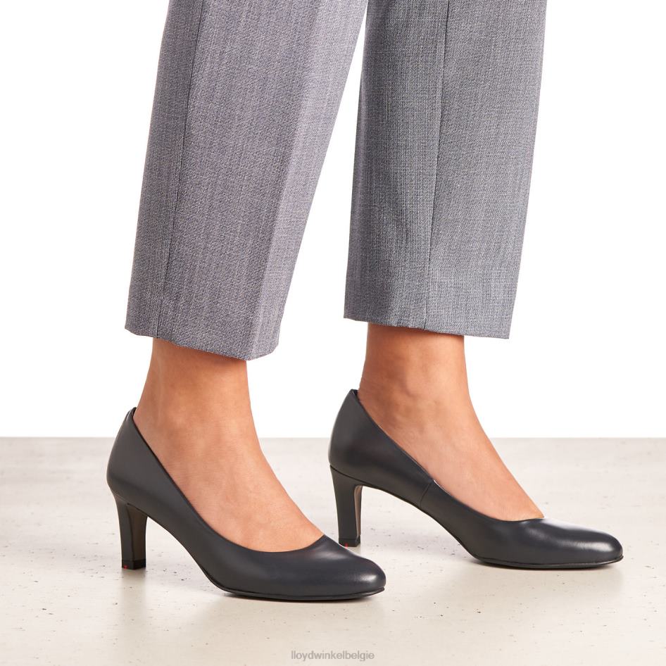 ruwe leren pumps vrouwen LLOYD blauw schoenen ZJ6BL1062