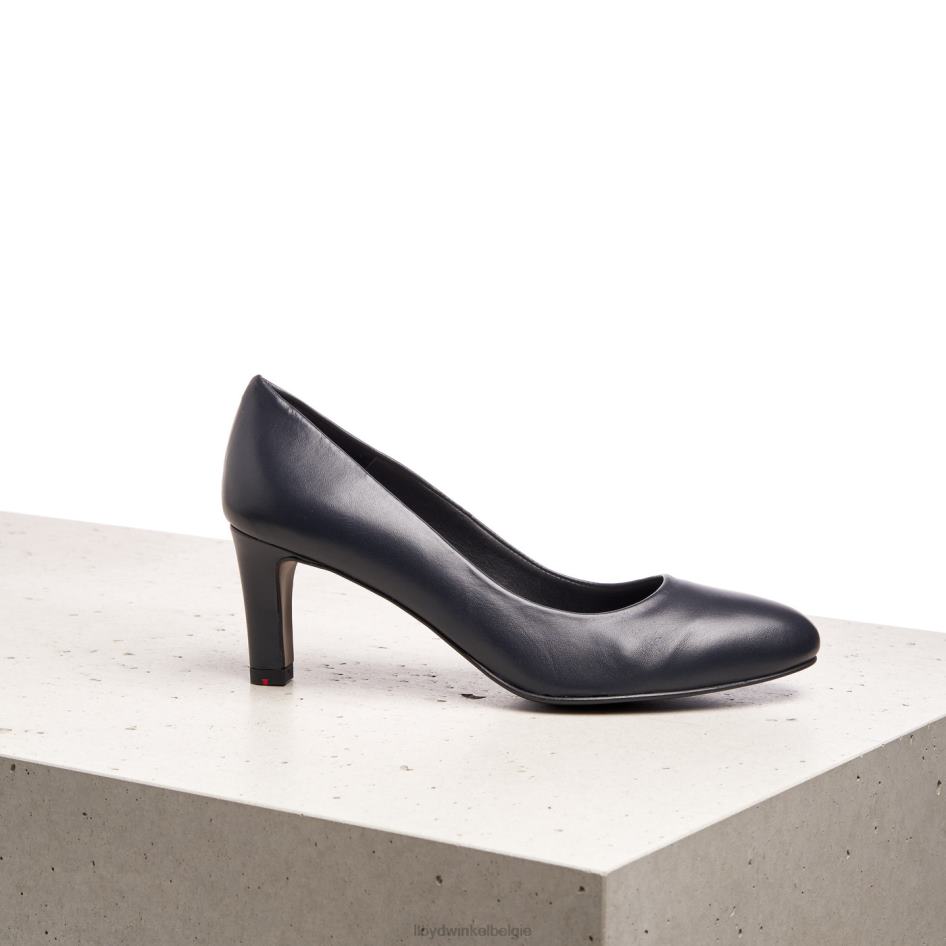 ruwe leren pumps vrouwen LLOYD blauw schoenen ZJ6BL1062