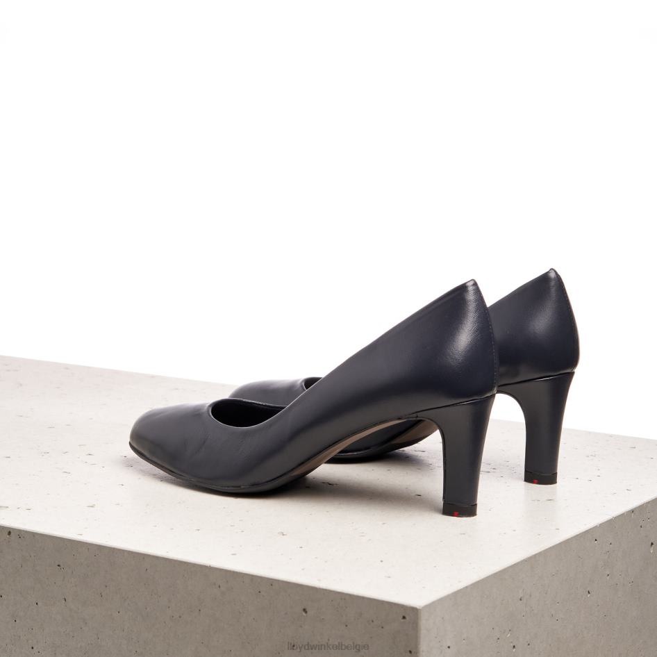 ruwe leren pumps vrouwen LLOYD blauw schoenen ZJ6BL1062