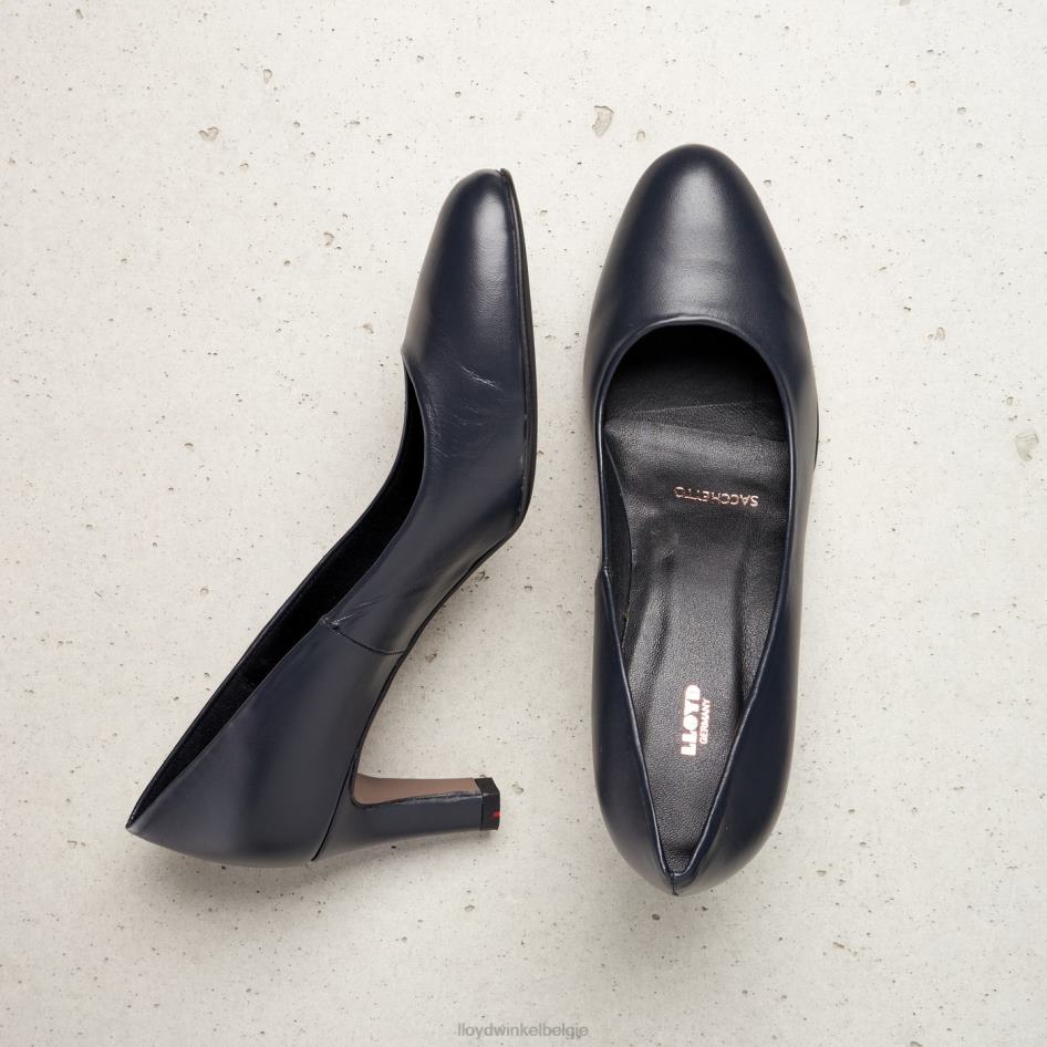 ruwe leren pumps vrouwen LLOYD blauw schoenen ZJ6BL1062