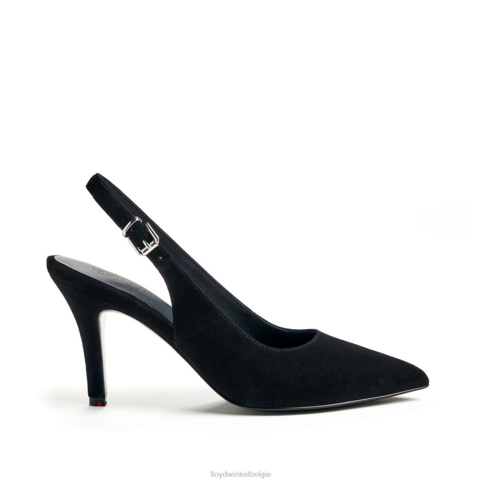 ruwe leren pumps vrouwen LLOYD zwart schoenen ZJ6BL1012