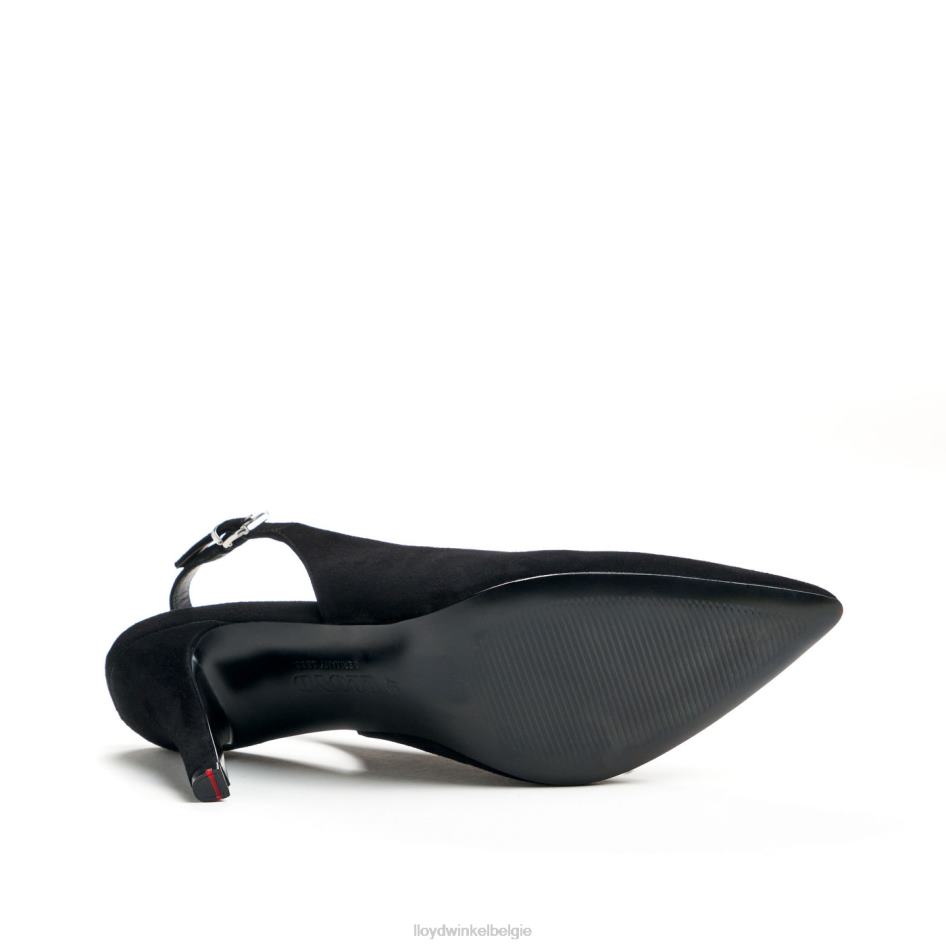ruwe leren pumps vrouwen LLOYD zwart schoenen ZJ6BL1012