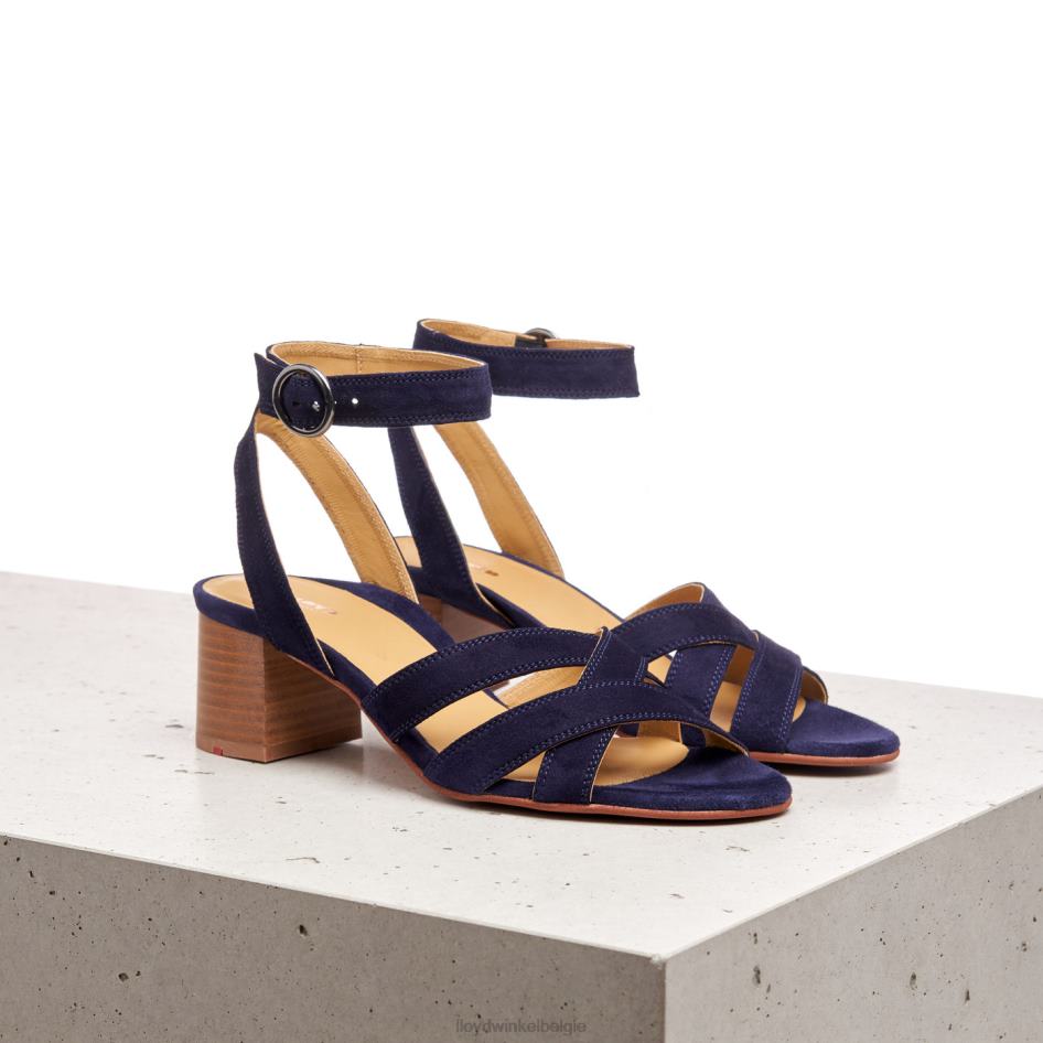 Suede oppervlak sandaal vrouwen LLOYD blauw schoenen ZJ6BL1159