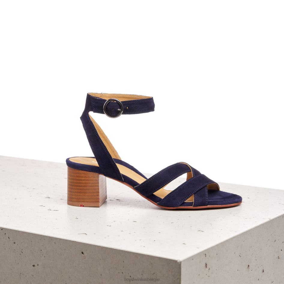 Suede oppervlak sandaal vrouwen LLOYD blauw schoenen ZJ6BL1159