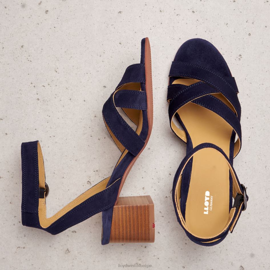 Suede oppervlak sandaal vrouwen LLOYD blauw schoenen ZJ6BL1159