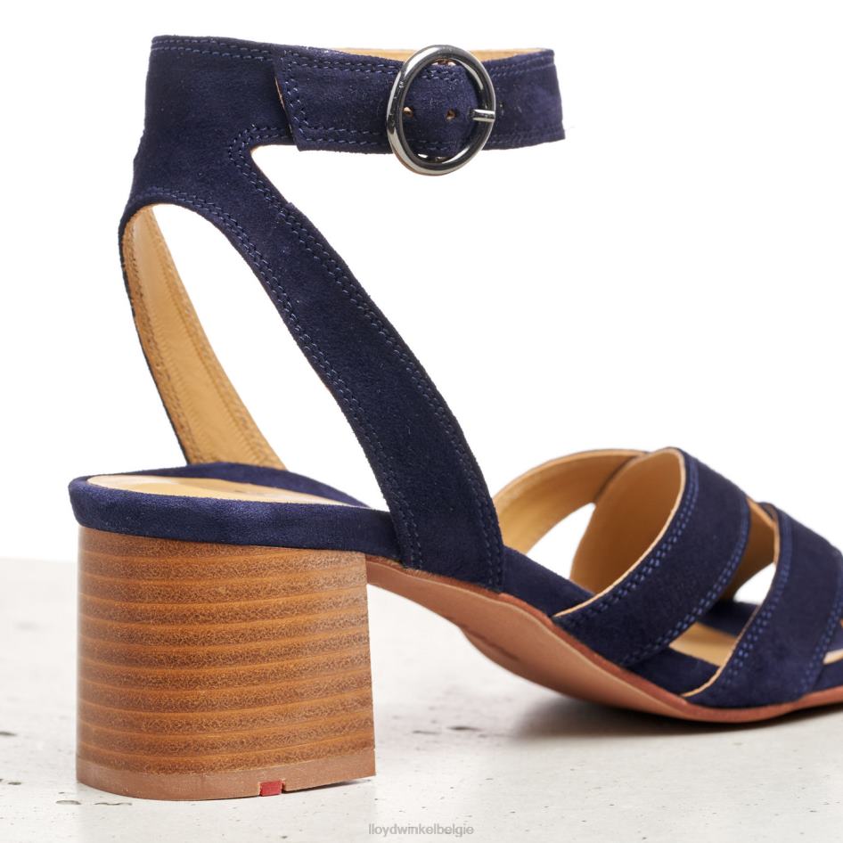 Suede oppervlak sandaal vrouwen LLOYD blauw schoenen ZJ6BL1159