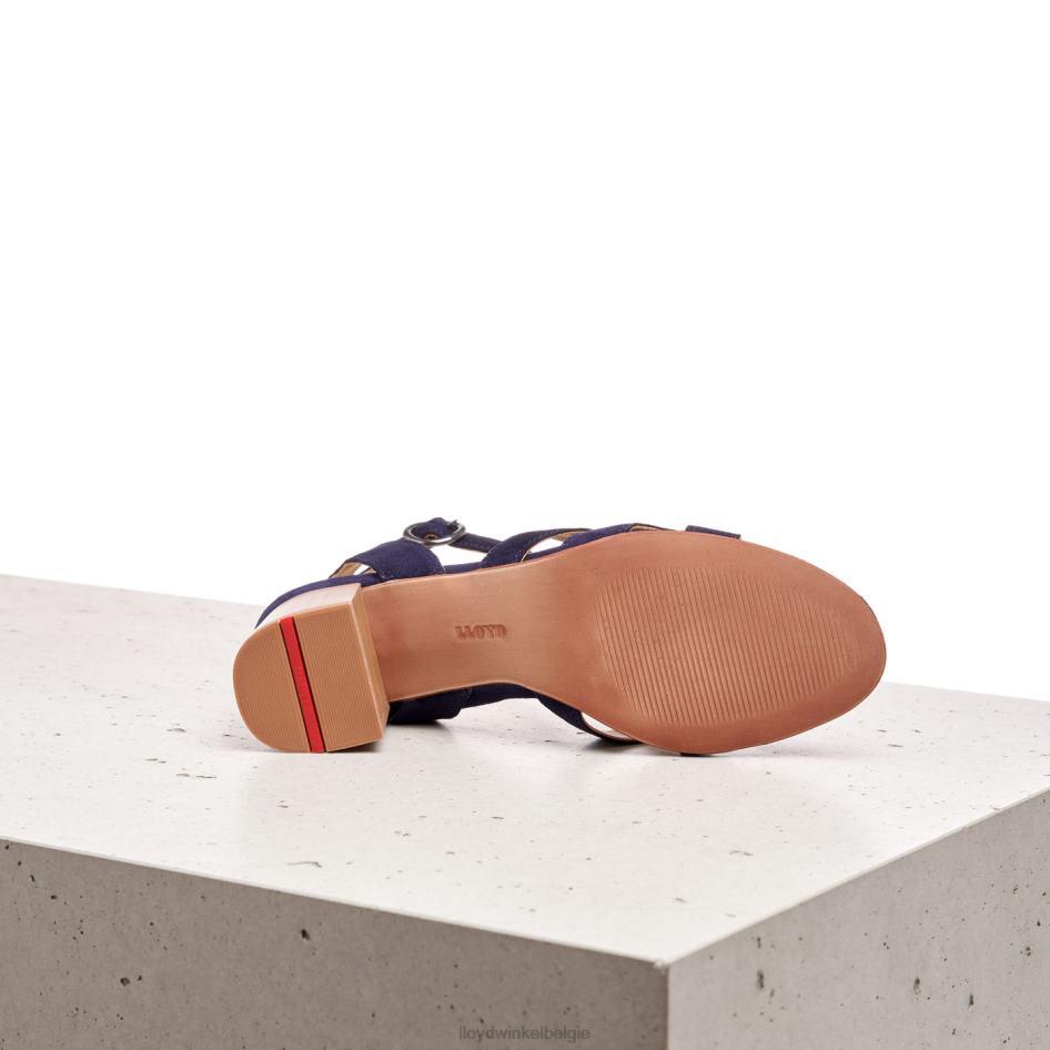 Suede oppervlak sandaal vrouwen LLOYD blauw schoenen ZJ6BL1159