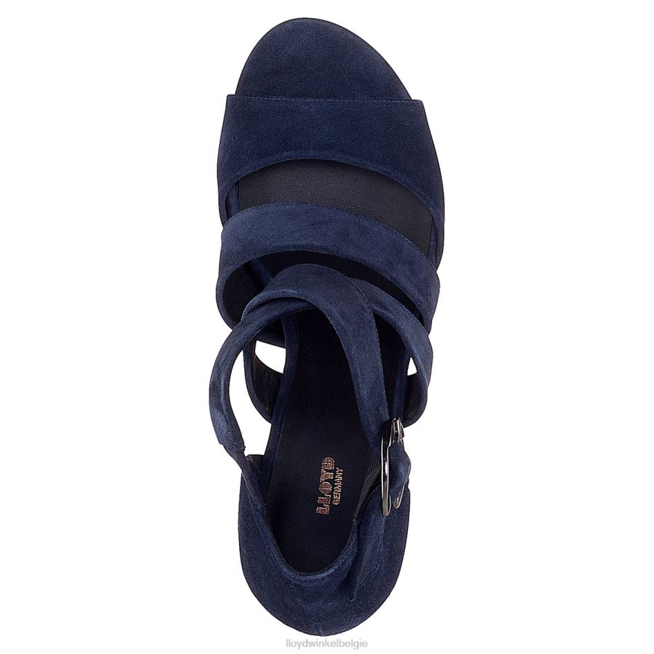 Suede oppervlak sandaal vrouwen LLOYD blauw schoenen ZJ6BL1170