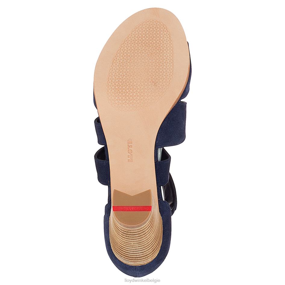 Suede oppervlak sandaal vrouwen LLOYD blauw schoenen ZJ6BL1170