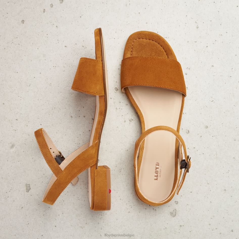Suede oppervlak sandaal vrouwen LLOYD bruin schoenen ZJ6BL1158