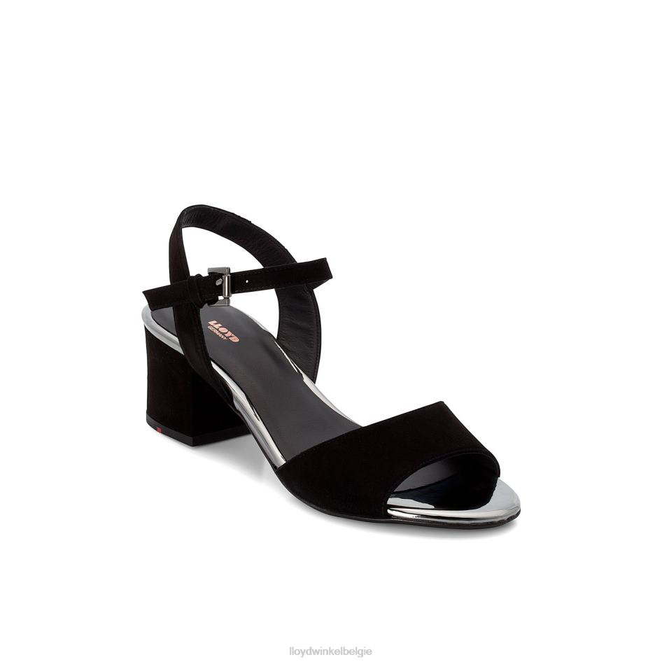 Suede oppervlak sandaal vrouwen LLOYD zwart schoenen ZJ6BL1173