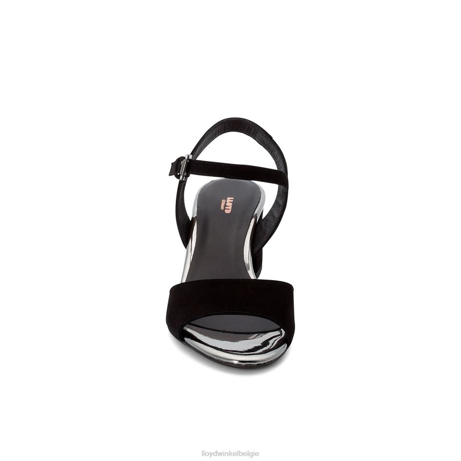 Suede oppervlak sandaal vrouwen LLOYD zwart schoenen ZJ6BL1173