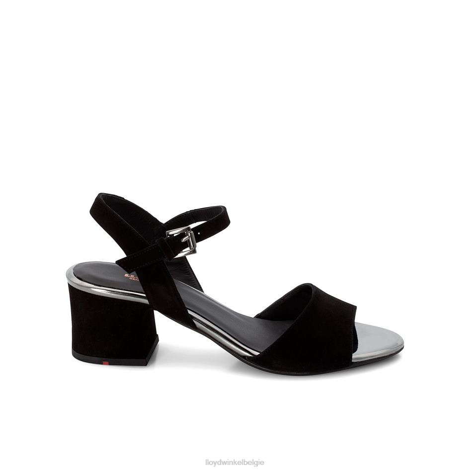 Suede oppervlak sandaal vrouwen LLOYD zwart schoenen ZJ6BL1173