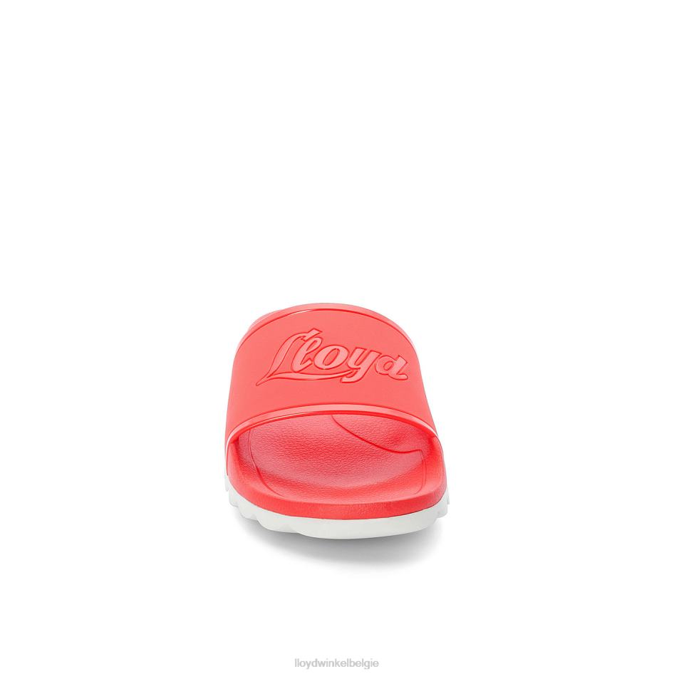bad glijbanen vrouwen LLOYD rood schoenen ZJ6BL1317