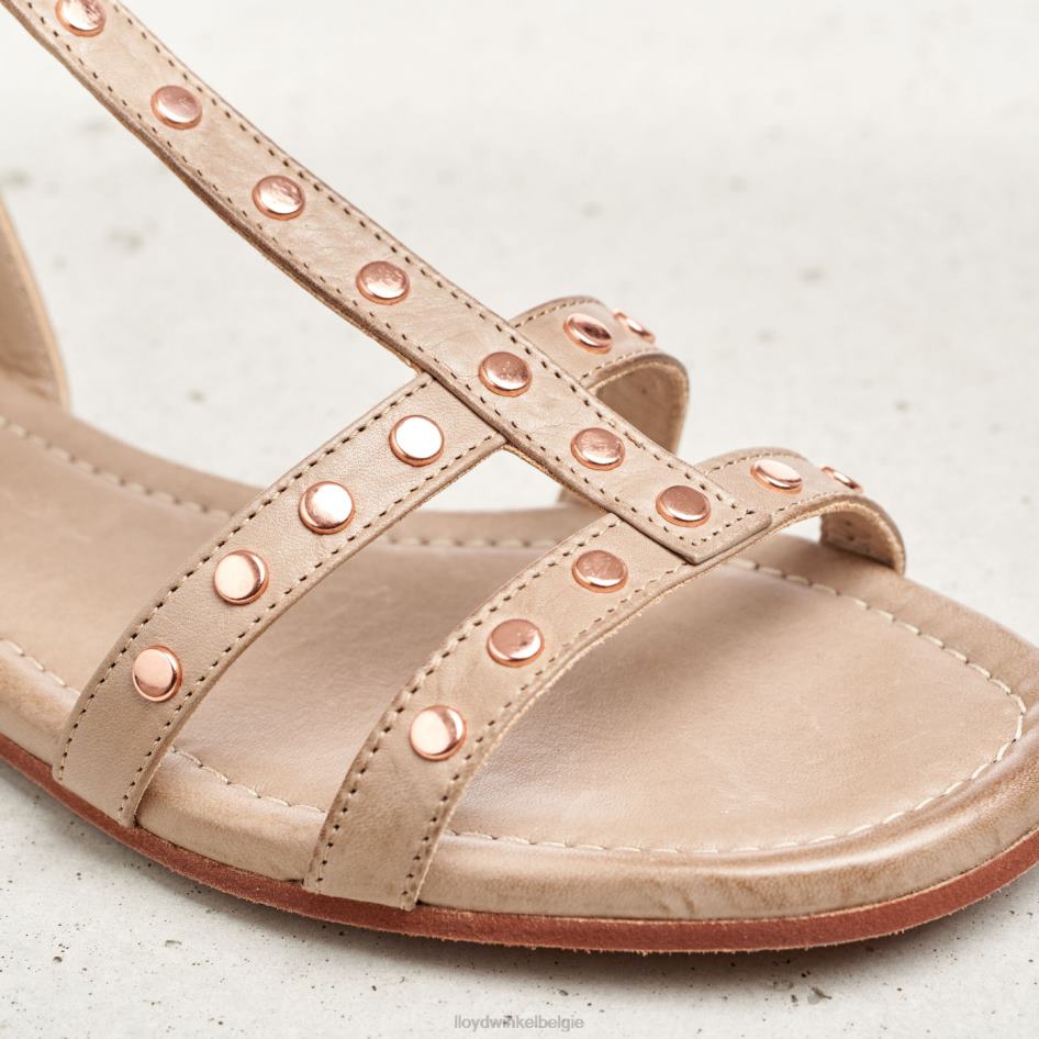 leren sandaal vrouwen LLOYD beige schoenen ZJ6BL1238