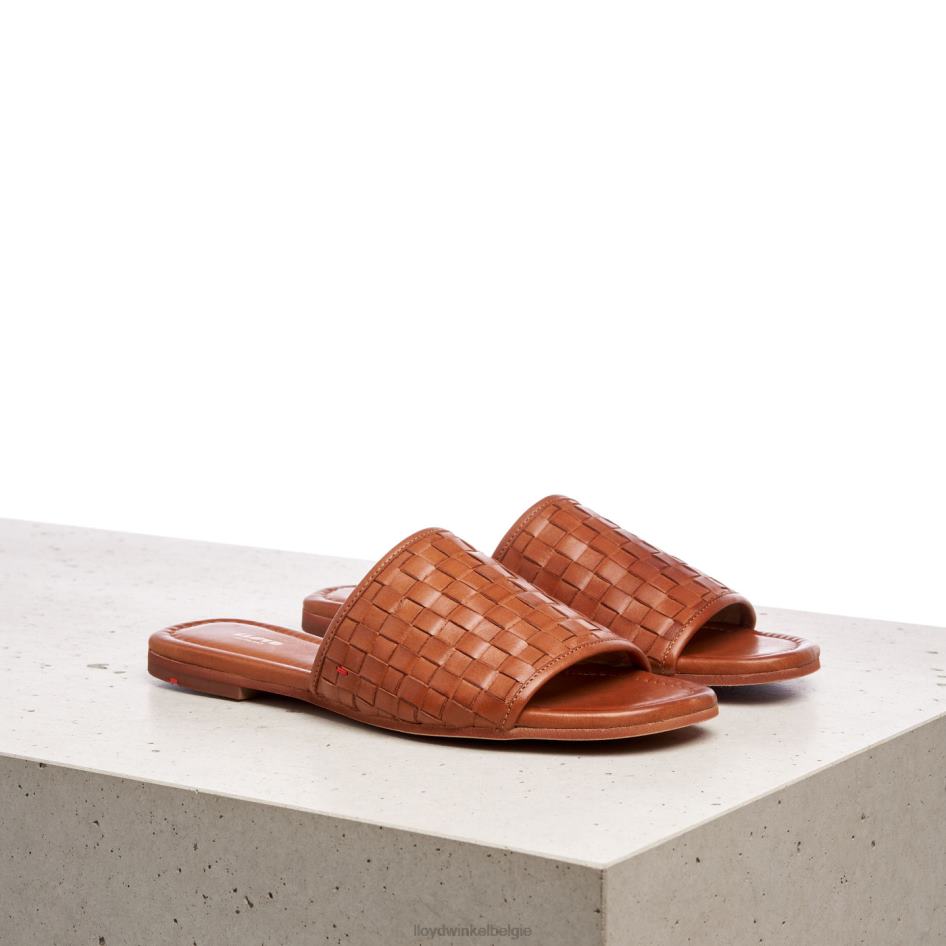 leren sandaal vrouwen LLOYD bruin schoenen ZJ6BL1233