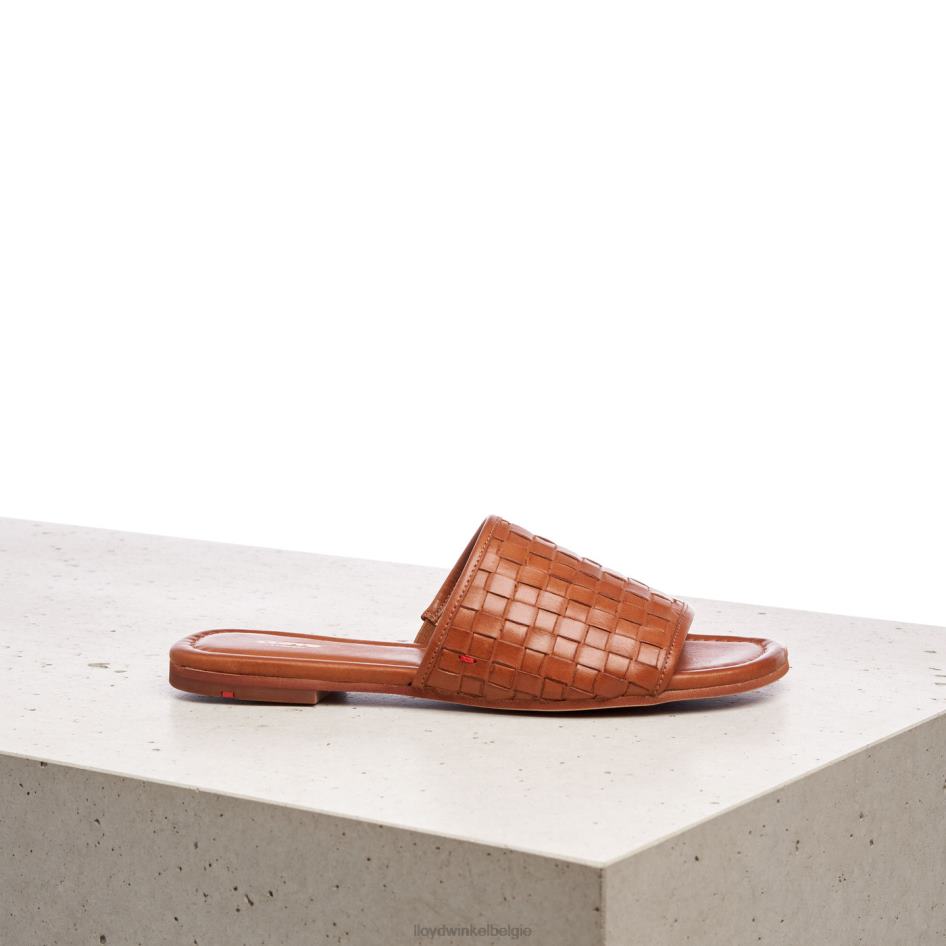 leren sandaal vrouwen LLOYD bruin schoenen ZJ6BL1233