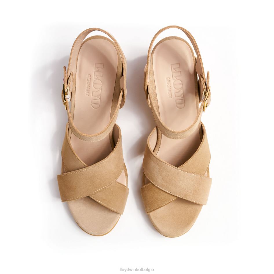 luchtige sandalen vrouwen LLOYD beige schoenen ZJ6BL1157