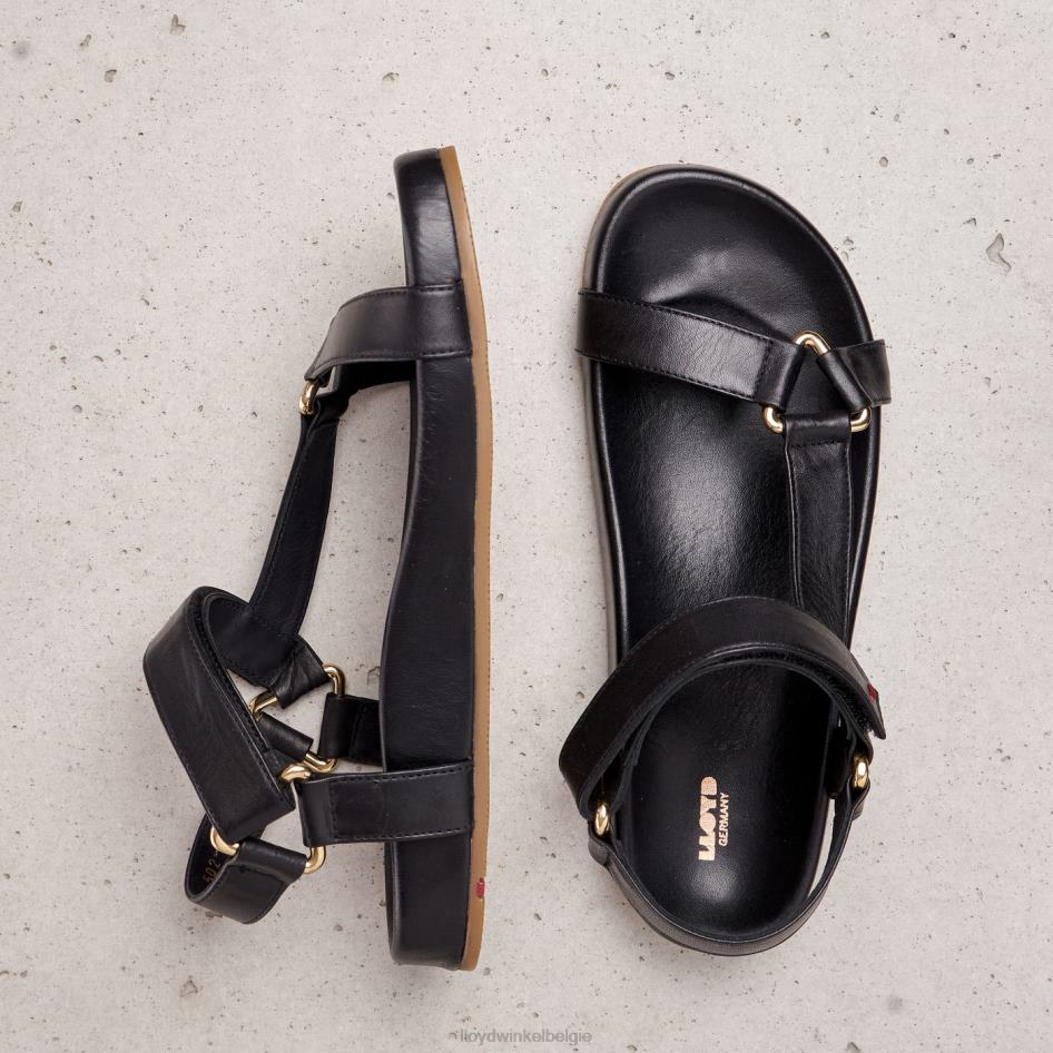 sandaal vrouwen LLOYD zwart schoenen ZJ6BL1246