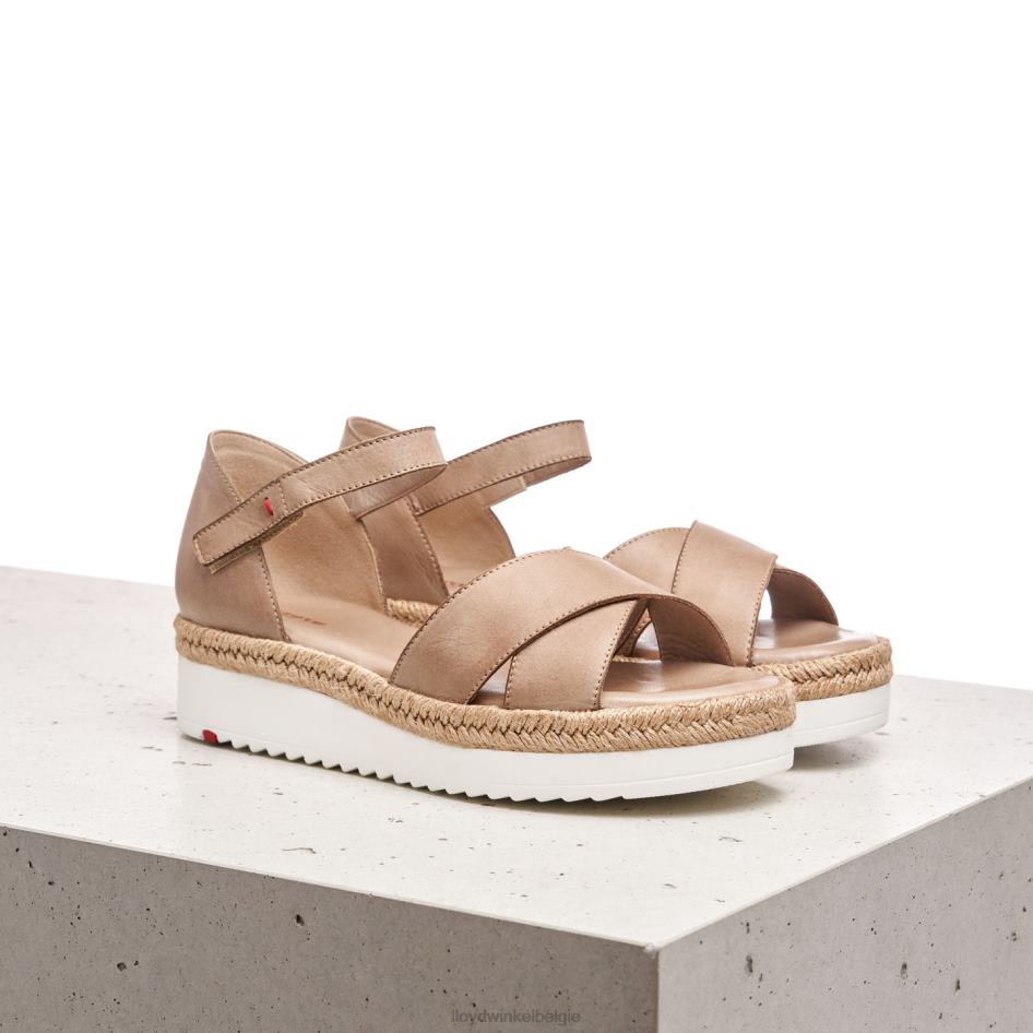 sleehak sandaal vrouwen LLOYD beige schoenen ZJ6BL1229
