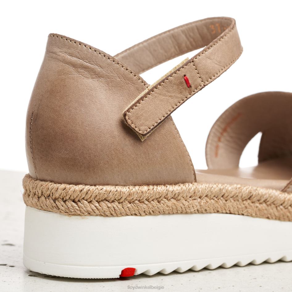 sleehak sandaal vrouwen LLOYD beige schoenen ZJ6BL1229