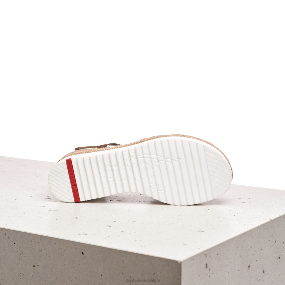 sleehak sandaal vrouwen LLOYD beige schoenen ZJ6BL1229