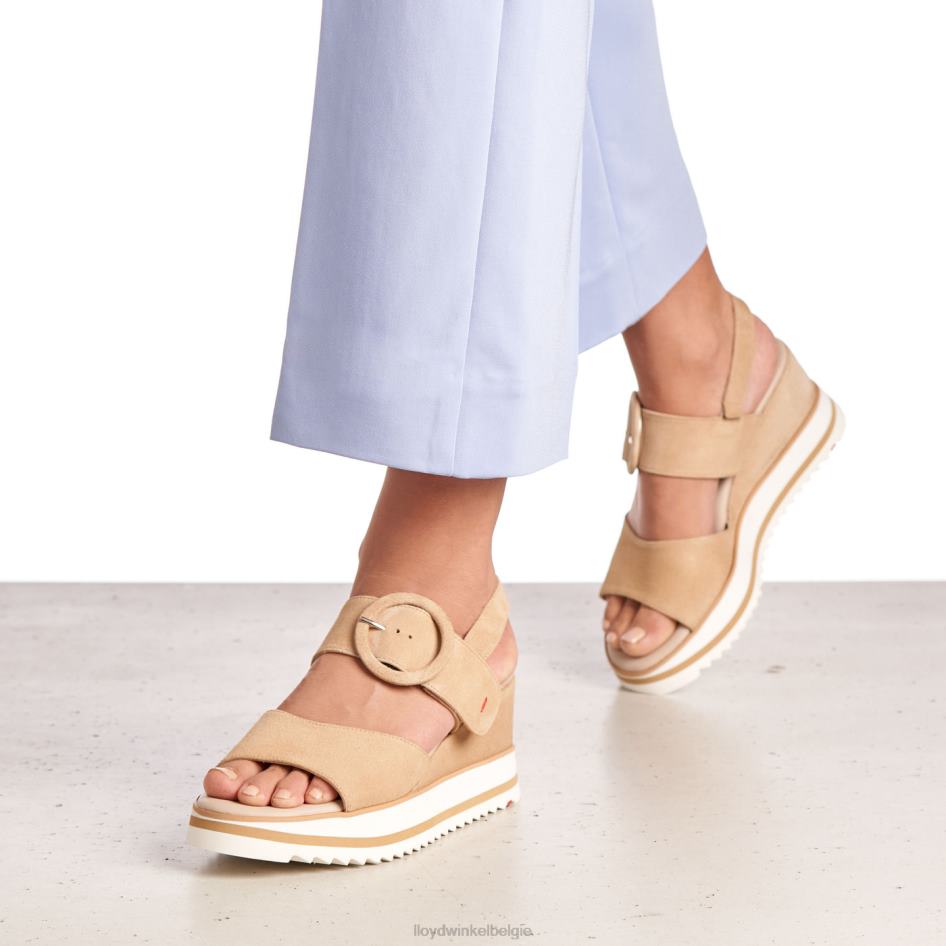 suède sandaal vrouwen LLOYD beige schoenen ZJ6BL1224