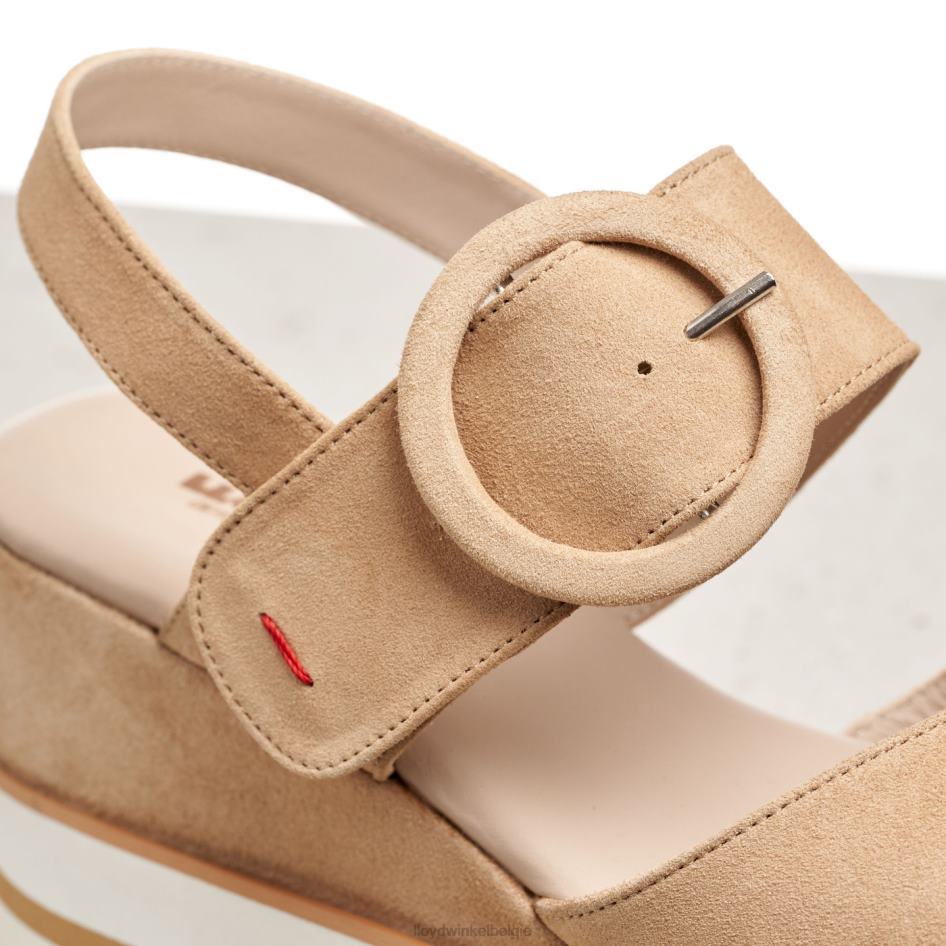 suède sandaal vrouwen LLOYD beige schoenen ZJ6BL1224