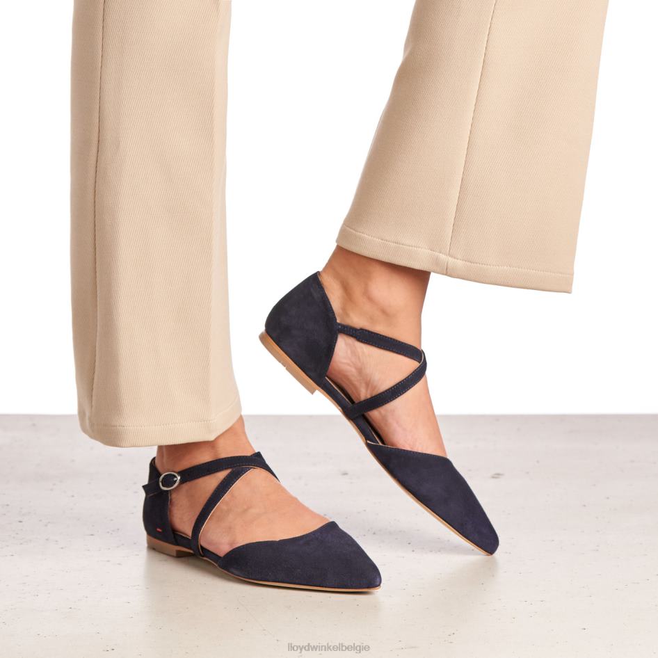 suède sandaal vrouwen LLOYD blauw schoenen ZJ6BL1161