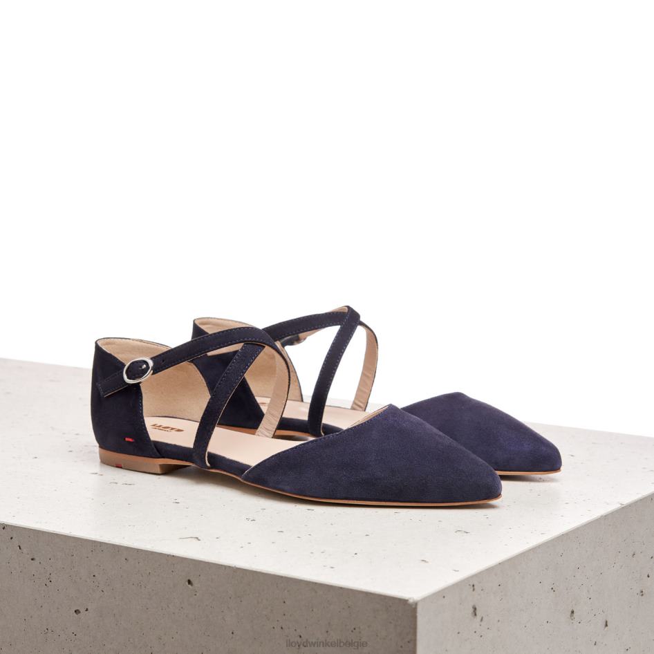 suède sandaal vrouwen LLOYD blauw schoenen ZJ6BL1161
